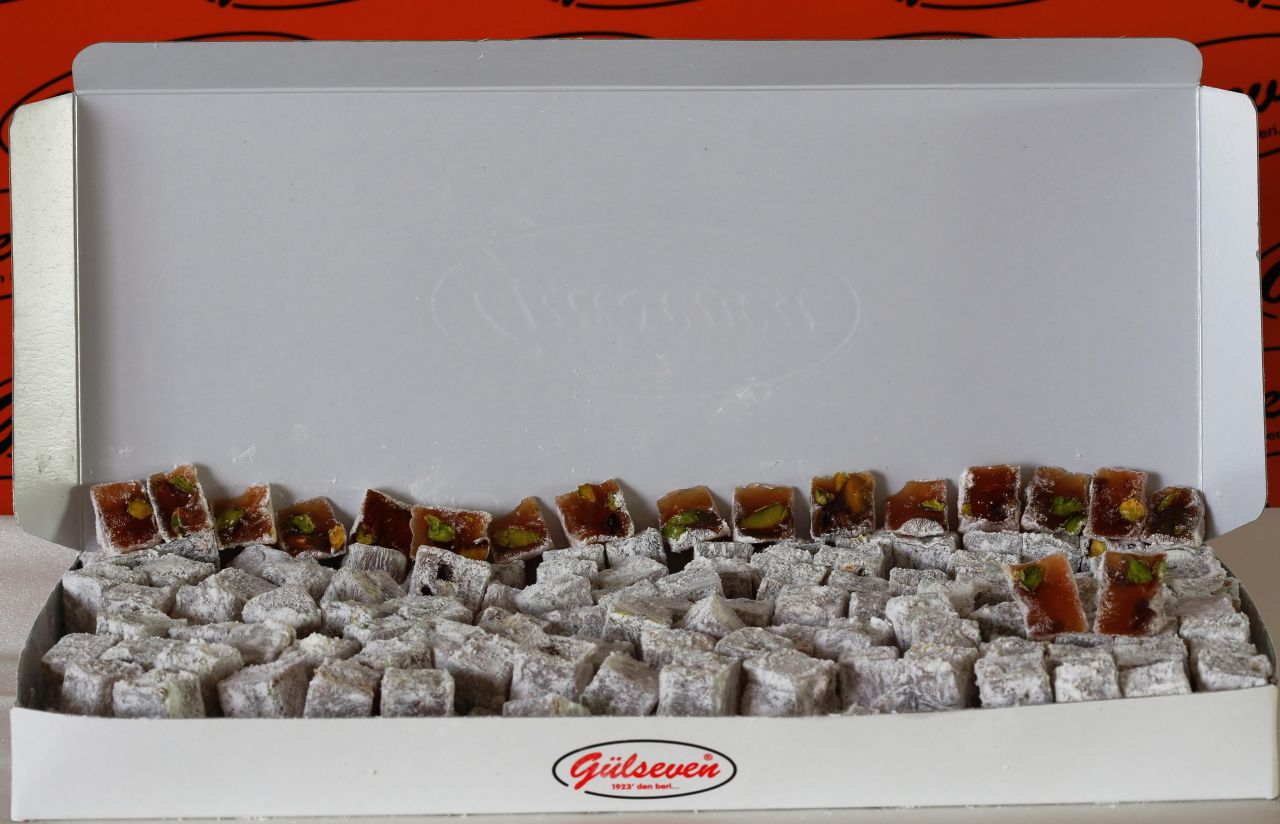 Çifte Kavrulmuş Antep Fıstıklı Lokum 1000Gr
