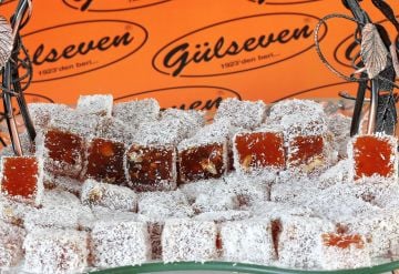 Hindistan Cevizli Kabaklı Lokum 500Gr