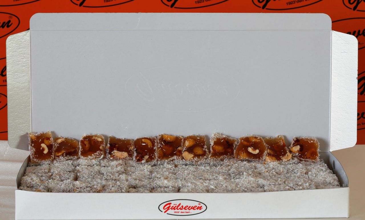 Hindistan Cevizli Fındıklı Lokum 1000Gr