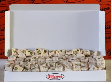 Çifte Kavrulmuş Antep Fıstıklı Sultan Lokum 1000Gr