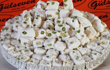 Çifte Kavrulmuş Antep Fıstıklı Sultan Lokum 1000Gr