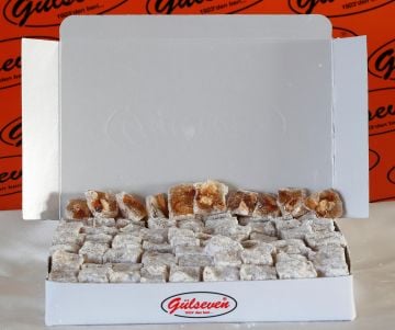 Çifte Kavrulmuş Fındıklı Lokum 500Gr