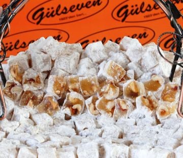 Çifte Kavrulmuş Fındıklı Lokum 500Gr