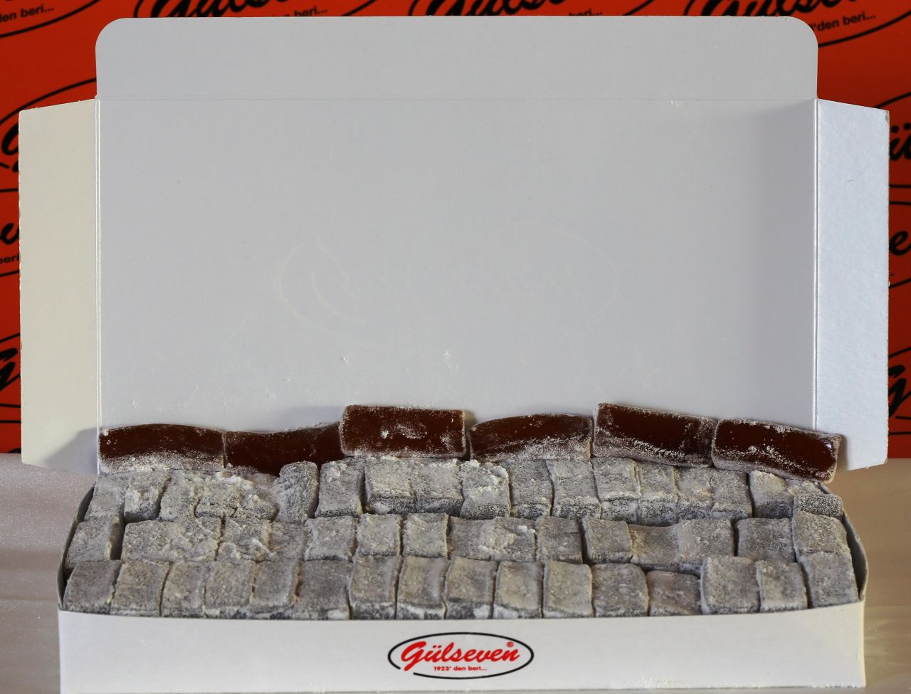 Kahveli Lokum 1000Gr