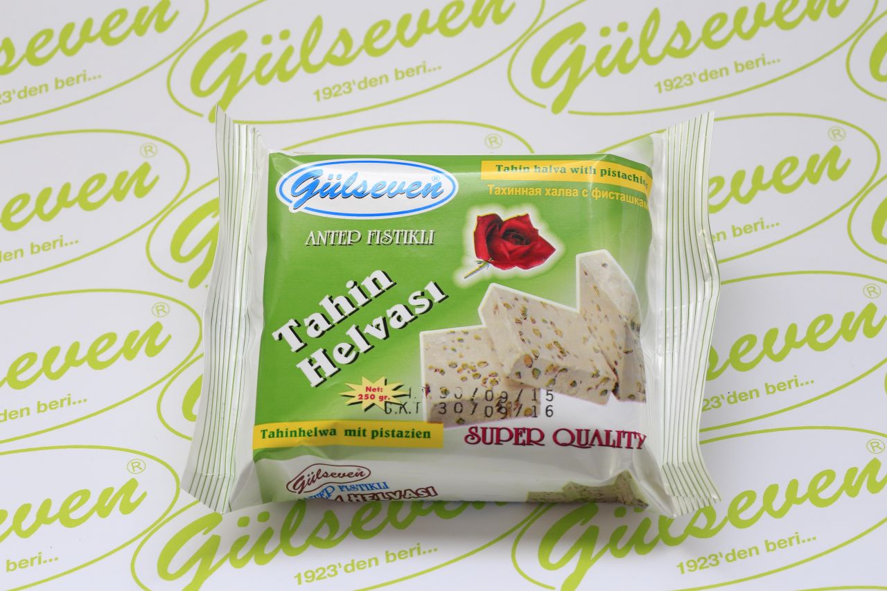Antep Fıstıklı Tahin Helvası 250Gr